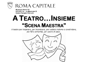 il volantino di Scena Maestra