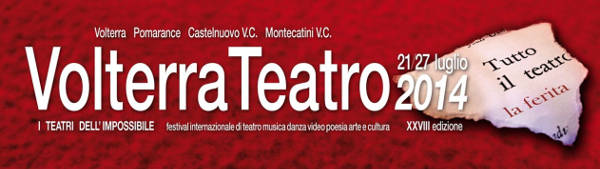 volterra Teatro Festival 2014 programma