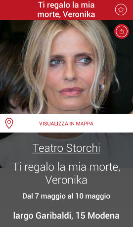 ti regalo la mia morte veronica storchi teatro latella