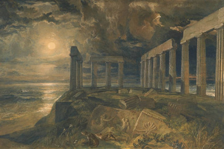 William Turner, The Temple of Poseidon at Sunium