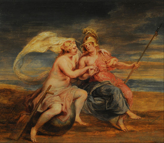 Peter Paul Rubens - Alegoría de la Fortuna y la Virtud. Info: https://commons.wikimedia.org/wiki/File:Peter_Paul_Rubens_-_Alegor%C3%ADa_de_la_Fortuna_y_la_Virtud_-_Google_Art_Project.jpg