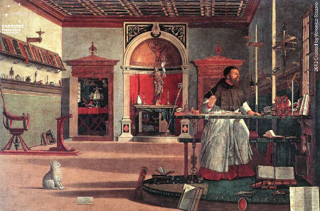 Vittore Carpaccio, Sant'Agostino nel suo studio