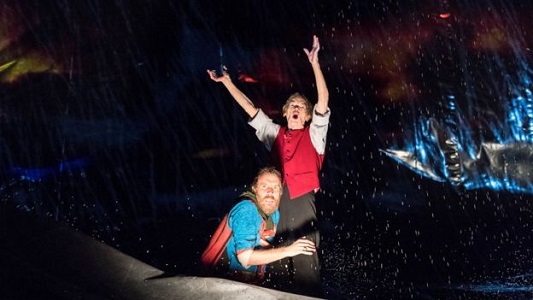 Glenda Jackson e Rhys Ifans in King Lear. Foto di Manuel Harlan