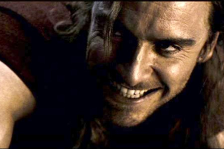 Michael Fassbender in "300"