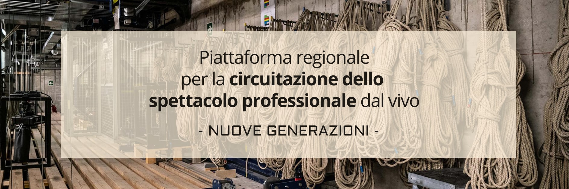 Bando teatro per le nuove generazioni TrentinoAlto Adige Teatro e