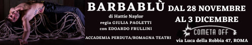 banner barbablu teatro cometa off