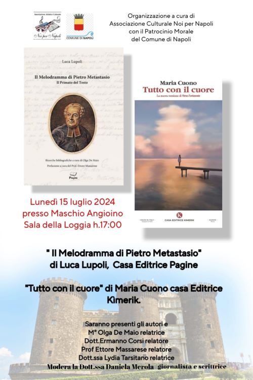 Tutto pronto per l'evento di grande spessore al Maschio Angioino di Napoli.  #sponsor